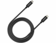 CANYON kabel UC-44, USB-C – USB-C (240W, 48V/5A, 40Gbps Data, 4K@120Hz) 1m, černá