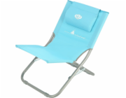 Nils Extreme NC3136 Blue Beach Chair s polštářem tábora Nils