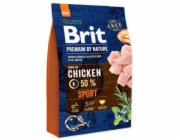 Brit Premium by Nature Sport 3kg granule pro psy