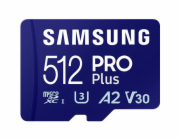 Samsung MicroSDXC 512GB MB-MD512SA/EU PRO Plus + SD adaptér