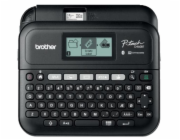 BROTHER tiskárna štítků PT-D460BTVP, 18mm pásky, USB, kufřík, velký grafický displej