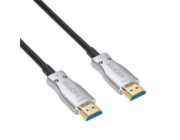 Akyga AK-HD-50L Akyga Kabel HDMI 2.1 (M), optický AOC 48Gbps 8K, černý 5m