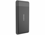 CANYON powerbanka PB-1009B,10 000mAh Li-pol, In USB-C+Lightning-Apple,Out USB-C PD 20W+1xUSB-A QC 3.0,černá