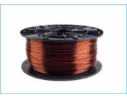 Filament PM tisková struna/filament 1,75 PETG transparentní hnědá, 1 kg