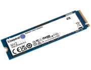 Kingston SSD 4TB (4000GB) NV2 M.2 2280 NVMe™ PCIe Gen (R: 3500MB/s; W: 2800MB/s)