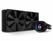 NZXT Kraken Elite 280 RL-KN28E-B1 NZXT vodní chladič Kraken 280 ELITE / 2x140mm fan / 4-pin PWM / LCD disp. / 6 let