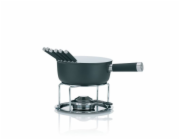 Sýrové fondue LANCY keramika, šedá, 1L O22cm x v19,5cm KL-16564