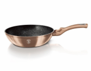 Wok s mramorovým povrchem 30 cm Rosegold Metallic Line BH-6171