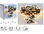Vánoční světelný řetěz teplá bílá 480 LED / 36 m KO-AX8401560