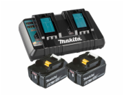 Makita 199484-8 Power Source Kit Li 18V 2x6Ah