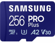 Samsung micro SDXC karta 256GB PRO Plus + USB adaptér