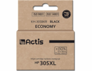 Inkoust Actis KH-305BKR pro tiskárnu HP; náhradní HP 305XL 3YM62AE; Standard; 20 ml; Černá