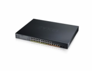 Zyxel XMG1930-30HP, 24-port 2.5GbE Smart Managed Layer 2 PoE 700W 22xPoE+/8xPoE++ Switch with 4 10GbE and 2 SFP+ Uplink