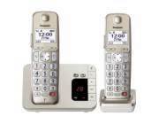 Panasonic KX-TGE262GN champagner mobilní telefon