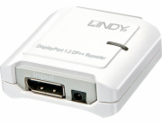 Systém přenosu signálu AV Lindy Expender/Opakujte, displayport 1.2 dp+, až 20 m, 2560x1600 (38413)