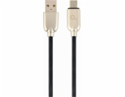 Kabel USB Gembird USB-A - microUSB 2 m Czarny (CC-USB2R-AMmBM-2M)