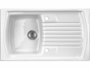 DEANTE 1-Chamber Sink Lusitano s odkapňováním 50 x 86 cm bílá (zCl_611n)