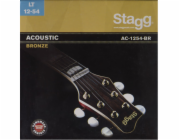 Stagg AC-1254-BR, sada strun pro akustickou kytaru, light