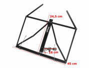 Stagg MUS-A1 BK, notový stojan na stůl