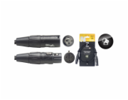 Stagg NDX1R-3, DMX kabel, 3pin XLR, 110 Ohm, délka 1m