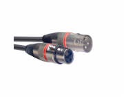 Stagg SMC10 RD, mikrofonní kabel XLR/XLR, 10m, červené kroužky