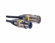 Stagg SMC6 YW, mikrofonní kabel XLR/XLR, 6m, žluté kroužky