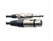 Stagg SMC3XP, mikrofonní kabel XLR/Jack, 3m