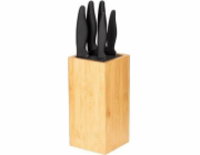 Smile bamboo block knife set SNS-5 6-piece