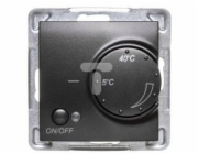 Ospel Impressja Teplota Dander/Only Sensor/Anthracite (RTP-1NE/M/50)