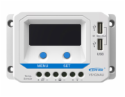 EPEVER VS1024AU solární PWM regulátor 12/24 V, 10 A, USB, vstup 50V (VS1024AU)