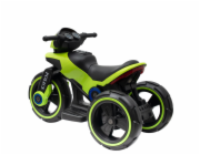 Dětská elektrická motorka Baby Mix POLICE zelená