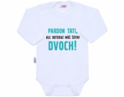 Body s potiskem New Baby Pardon tati,... máš šéfov dvoch!