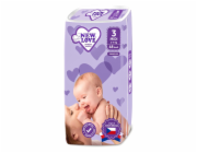 New Love Premium comfort 3 MIDI 4-9 kg 48 ks dětské jednorázové pleny 