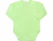 Kojenecké body celorozepínací New Baby Classic zelené