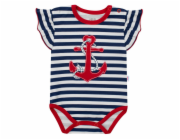 Holčičí body s krátkým rukávem New Baby Marine