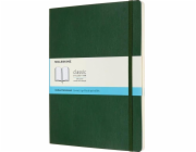 Moleskine Notes 19x25 kropki myrtle zielony