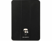 Karl Lagerfeld KLFC12OKMK IPAD 12.9 Pro 2021 Kniha obal Czarny/Black Saffiano Karl Ikonic