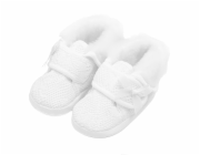 Kojenecké zimní capáčky ke křtu New Baby 3-6 m holka