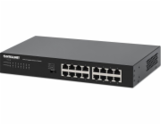 Spínač Intellinet Network Solutions Inellinet 561815 Switch 16p Gigabit Manual VLAN