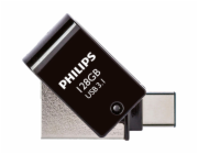 Philips 2 in 1 OTG         128GB USB 3.1 + USB C Midnight Black PHUSB128G2IN1OTGGU3C