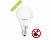 OSRAM LED ANTIBAKTERIAL E14 5,5W/840 CLP40 miniglobe studená 4000k