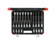 GEDORE red Screwdriver Bit Sockets 1/2  XZN 26-pieces