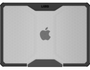 Urban UAG Plyo Case - Ochranné bydlení pro MacBook Air 13 2022 M2 (Ice -Black)