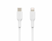 Belkin CAA003BT2MWH Lighting to USB-C, 2m, bílý Belkin Lighting to USB-C kabel, 2m, bílý