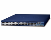 POUŽITÉ - Planet SGS-5240-48T4X L2/L3 switch, 48x 1GE, 4x 10G SFP+, stohování