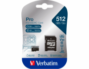 Verbatim microSDXC Pro     512GB Class 10 UHS-I incl Adapter