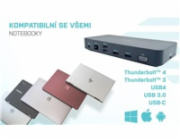 i-tec dokovací stanice USB 3.0/ USB-C/ TB/ 2x USB-C 3.2/ 4x USB-A/ 2x HDMI/ VGA/ Power Delivery 100W