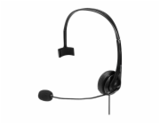 Lindy Headset - on -ear - kabelové - 3,5 mm plug, USB -C