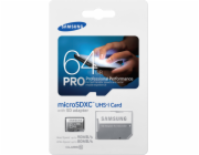 Samsung microSDXC Class 10 64GB PRO Paměťová karta s adaptérem