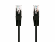 C-TECH Kabel patchcord Cat5e, UTP, černý, 2m